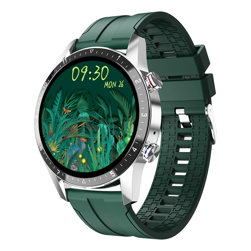 شعار متتبع اللياقة البدنية والرياضية مقاوم للمياه لـ حول الساعة من نوع ROUND Smart Watch ساعة يد SmartWatch