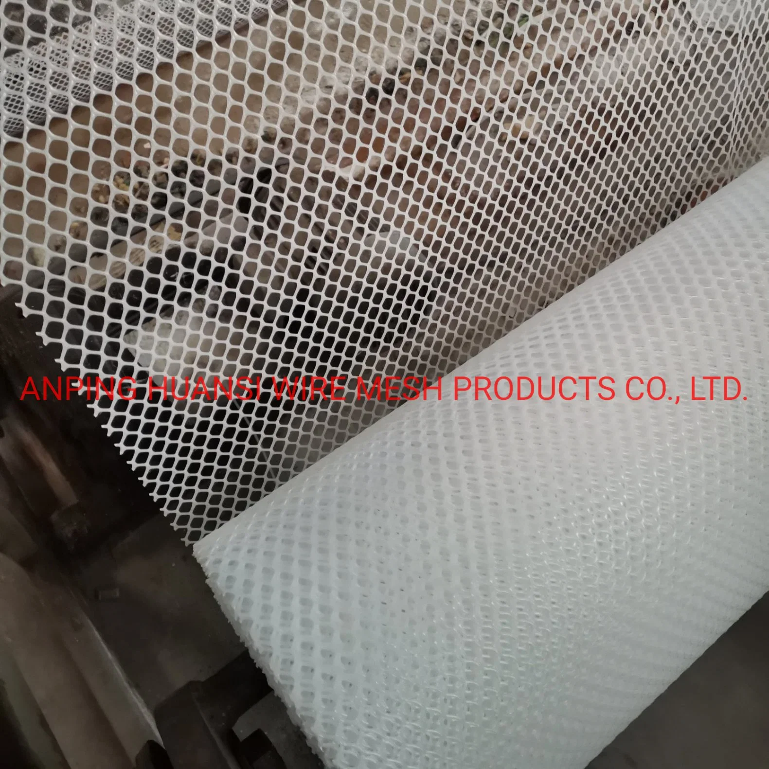 Plastic Flat Netting Sheet/Plastic Extruded Mesh for Chemical Industry