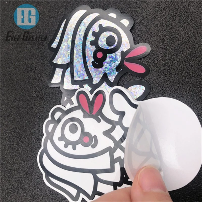 Customized Logo Laser Holographic Tamper-Evident Anti-Counterfeiting Custom Hologram Sticker