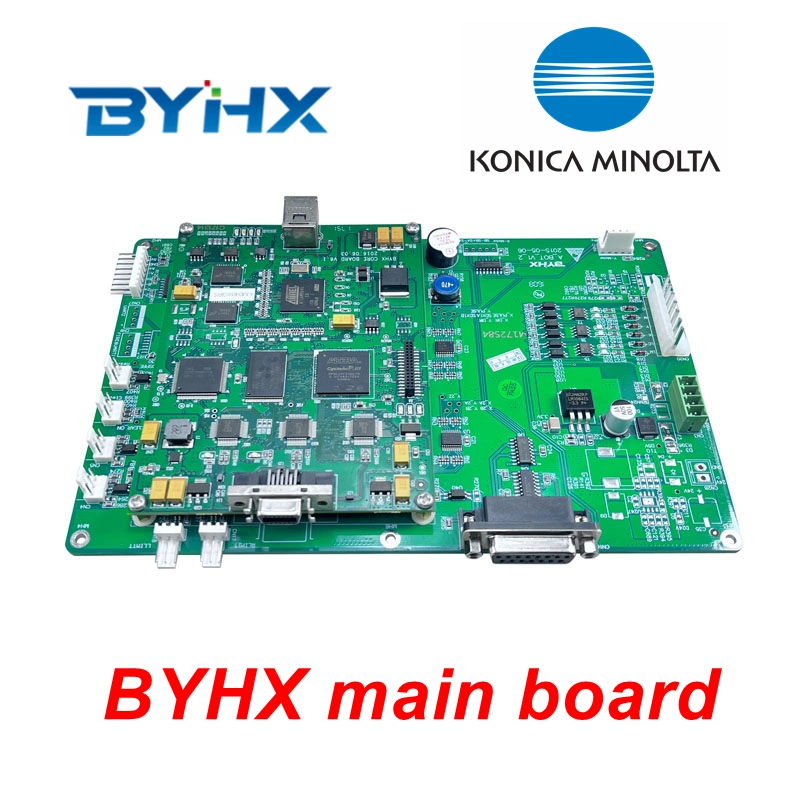 Byhx 512I Main Board Byhx Mother Board for 8 Printhead Konica 512I 1024 Km512I Km1024 for Allwin Human Printer 8 Head Board Byhx Core Board V6.1 Mother Board