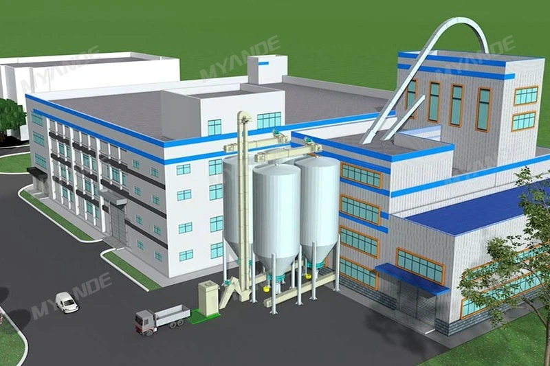 Línea de producción de fermentación de harina de soja llave en mano, máquina de fermentación de piensos