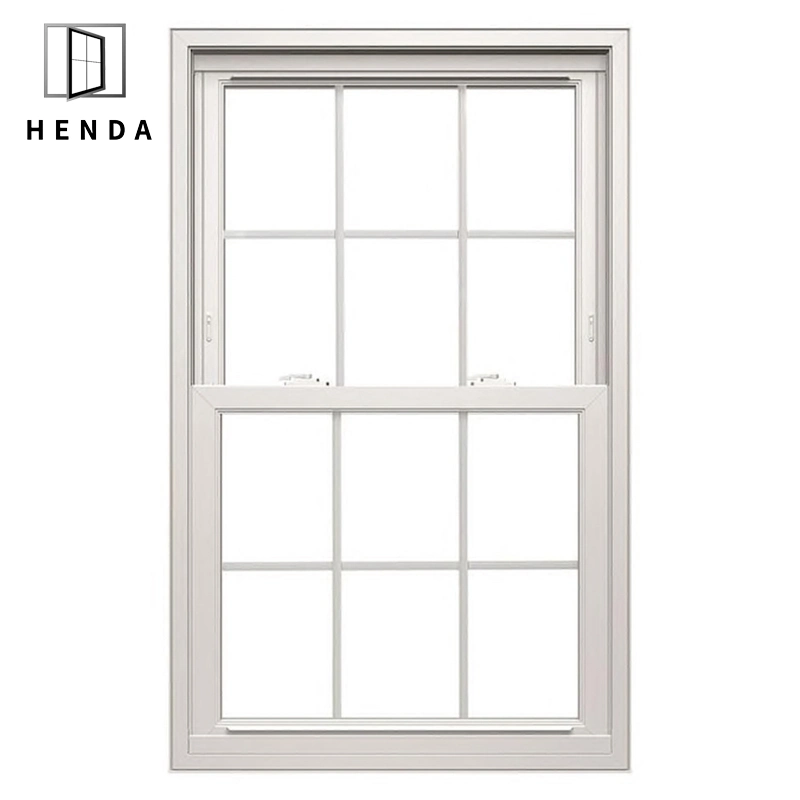 Vertical Sliding Window up Slide Security House Material Aluminum/PVC Windows