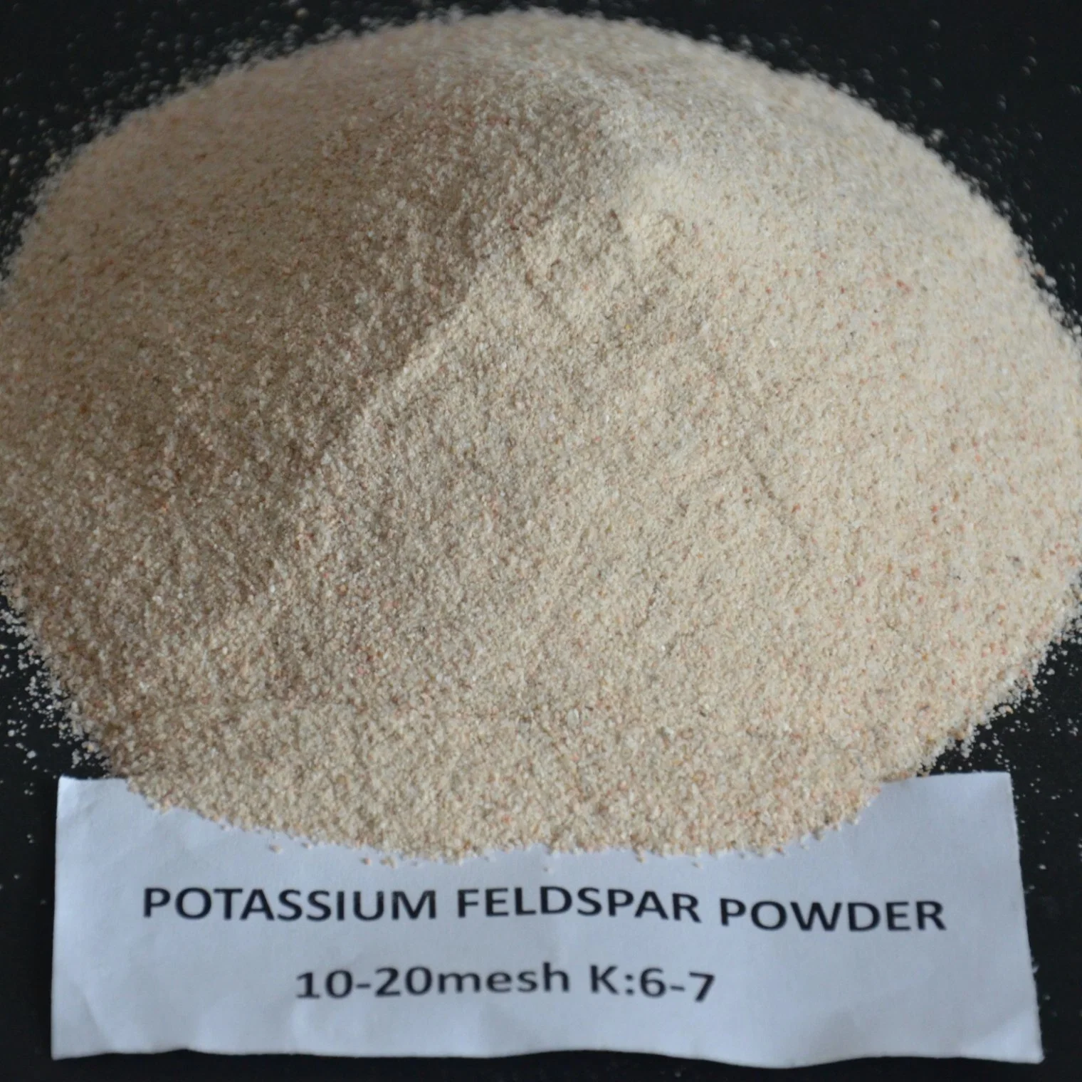 Le feldspath potassique haut de la potasse de la poudre de feldspath 50mesh-325mesh