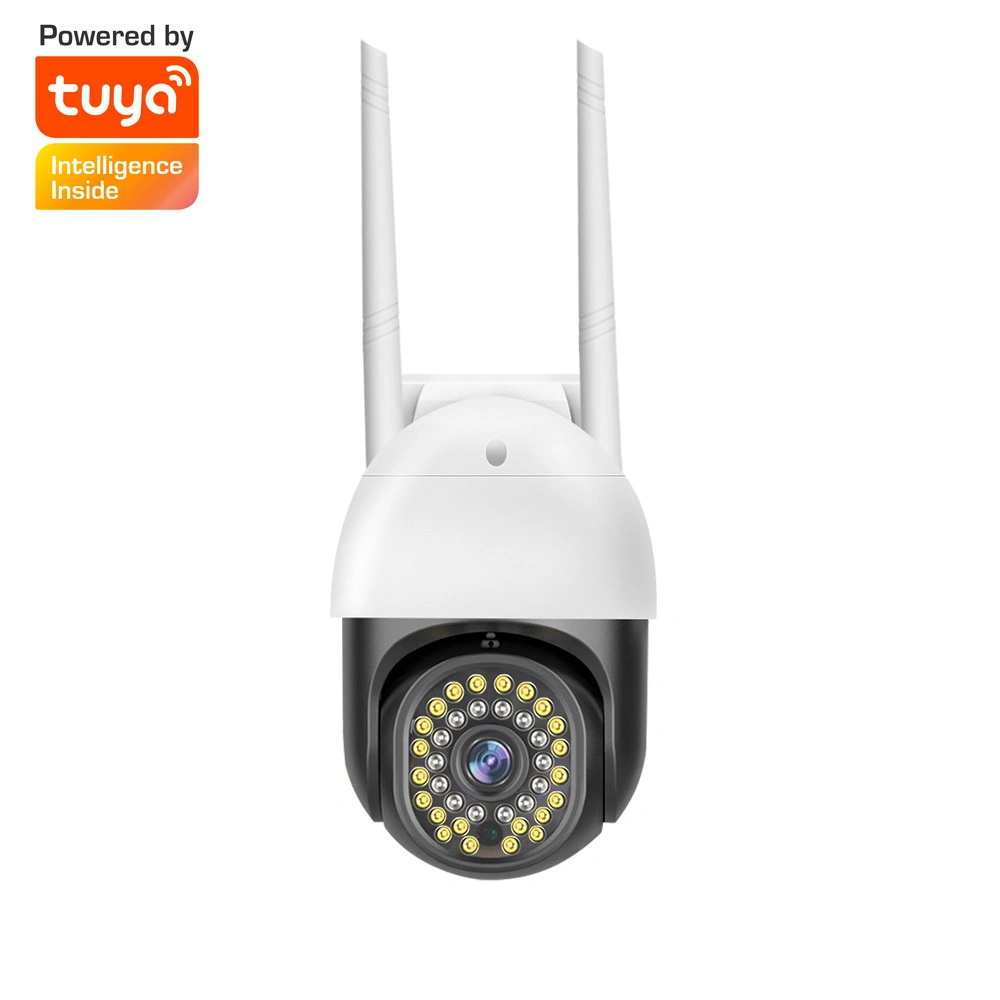 V380 PRO or Tuya 3MP WiFi Waterproof Dome PTZ Camera Smart Wireless H. 265 Onvif IP CCTV IP Camera C18