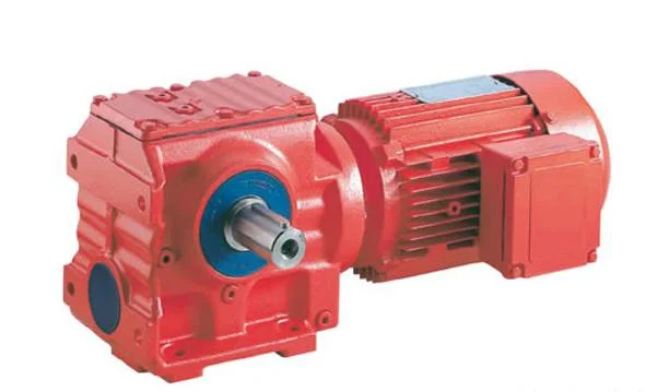 S Series Helical Gear Hard Face Worm Gear Adjustable Speed Gear Box