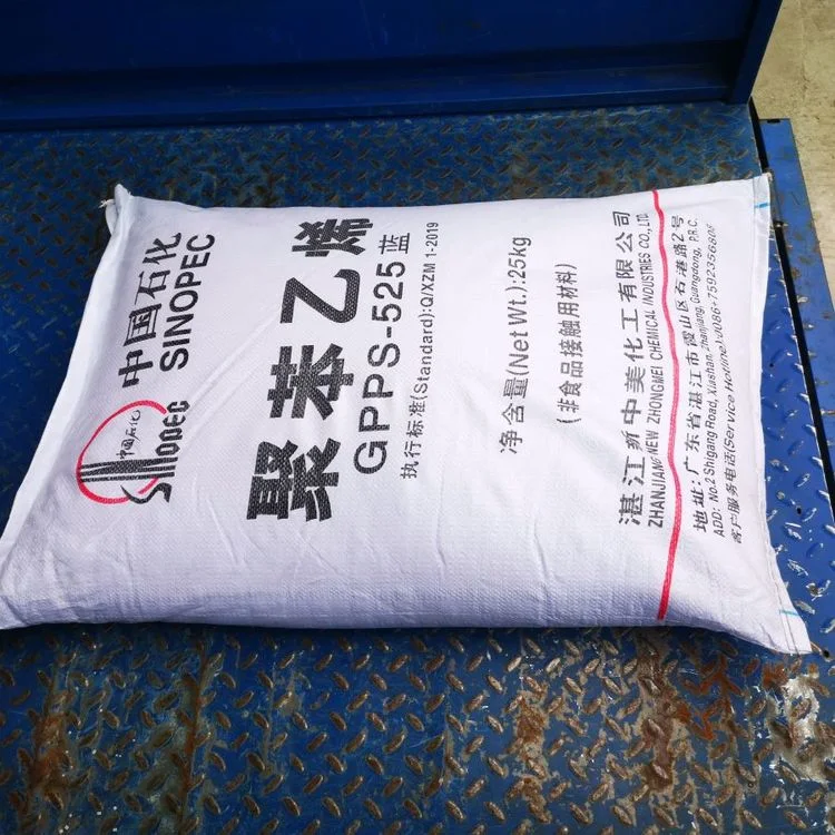 General Purpose Polystyrene Grade GPPS-525n Plastic Raw Material