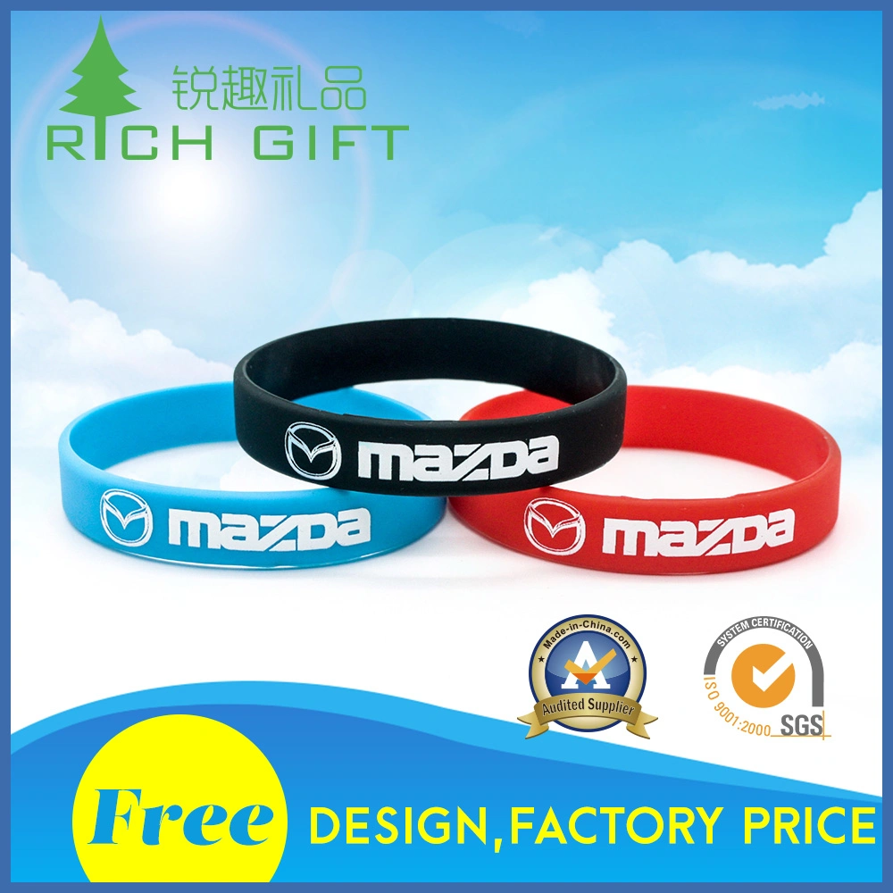 Cheap Custom High quality/High cost performance  Eco-Fashion Silicone Bracelet for Organization Association