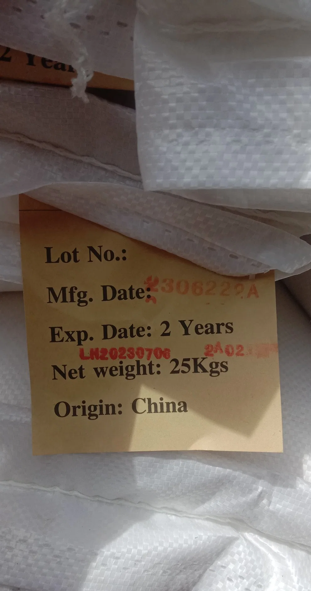 Feed Grade Monodicalcium Phosphate Granular Animal Feed Additive CAS No. 7758-23-8