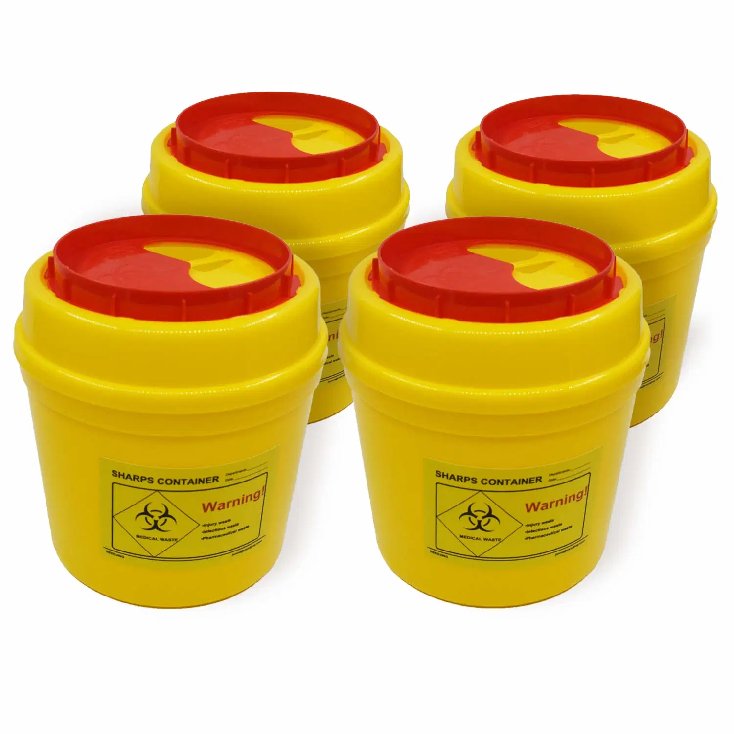 Disposable Medical Safety Box Sharp Containers Biosafety Sharp Container 2L 5L