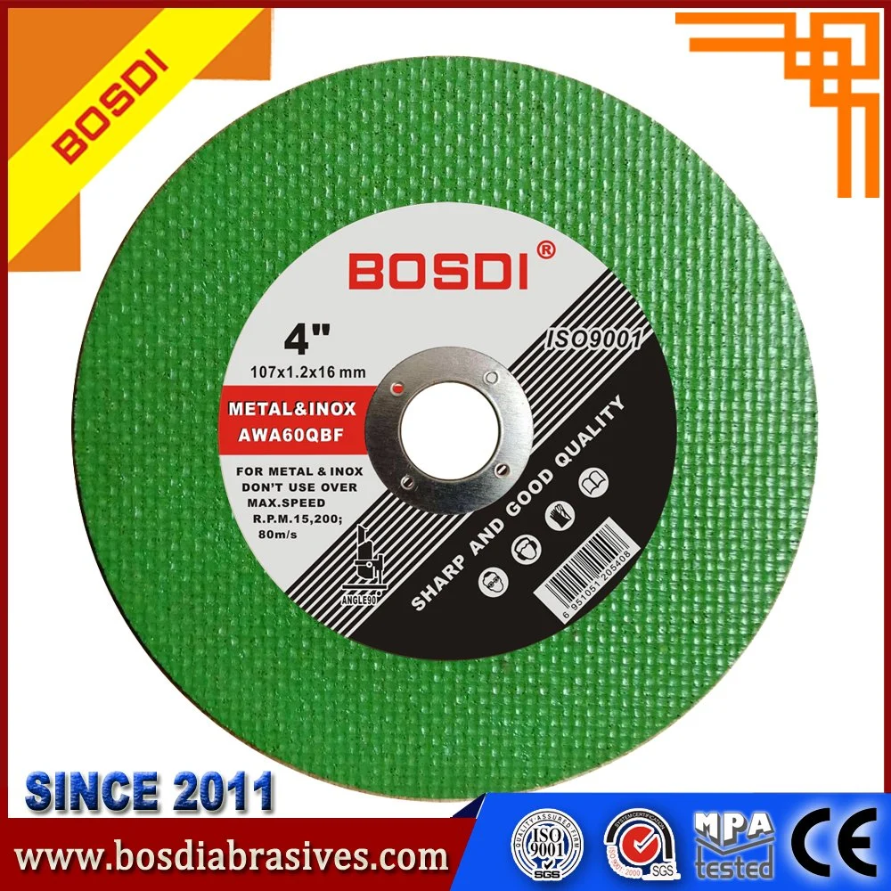 Super Thin Cutting Wheel, Groove Cutting, Slotting and Cut off for Working Pieces