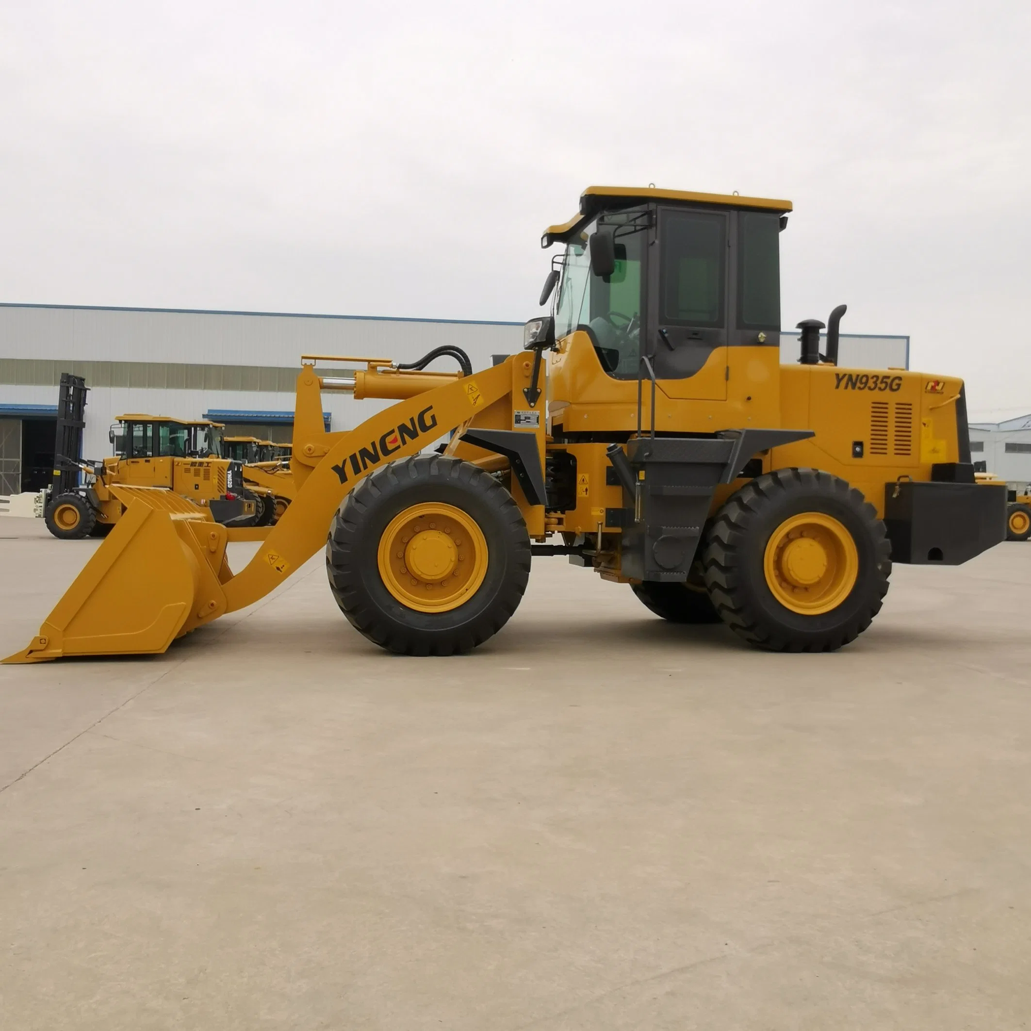 3ton Wheel Loader with 1.7cbm Bucket Yn935g Front Loader Zl30 Loader