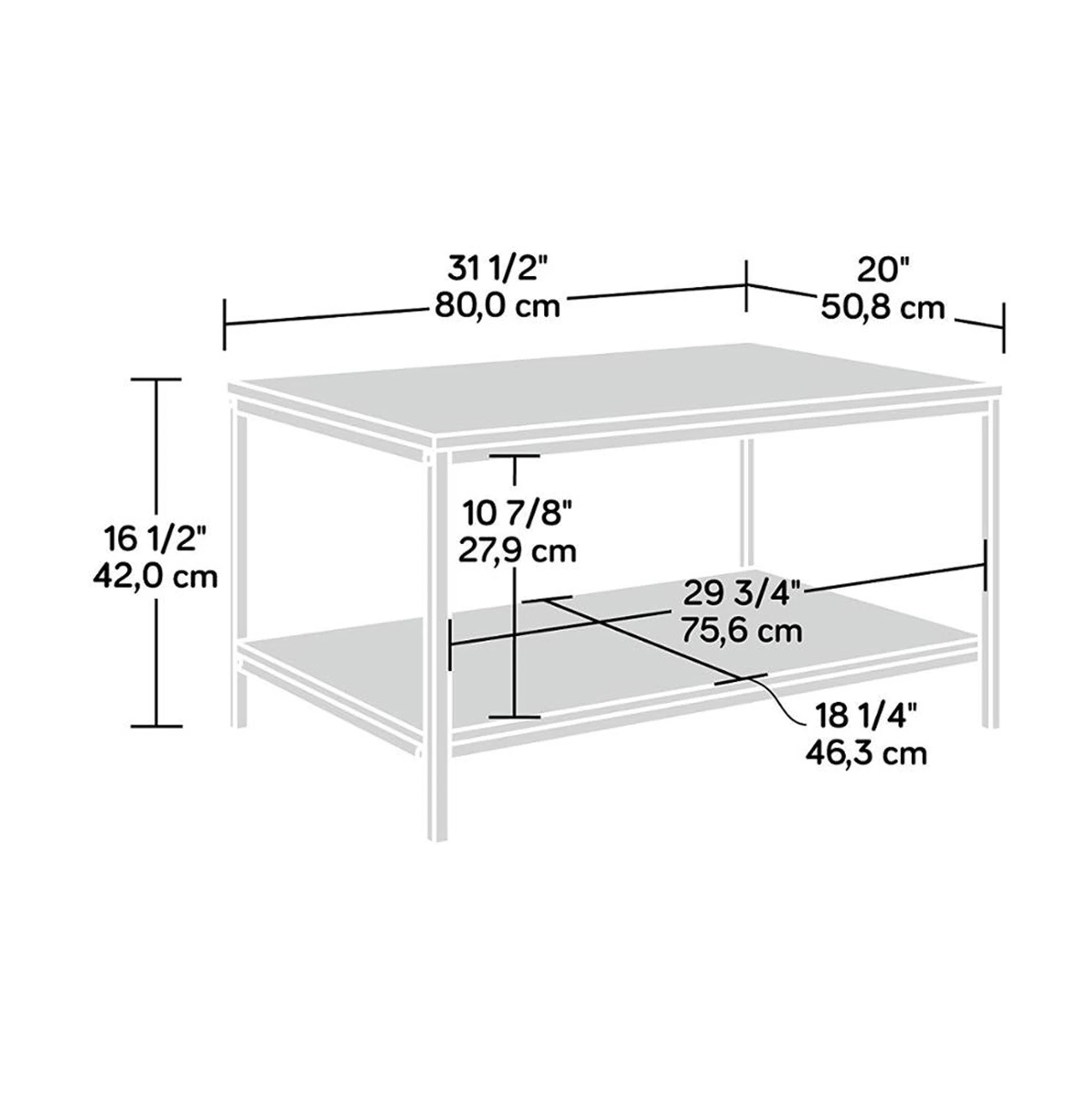 Wholesale/Supplier Hot Sell Wooden Coffee Table Metal for Living Rooms