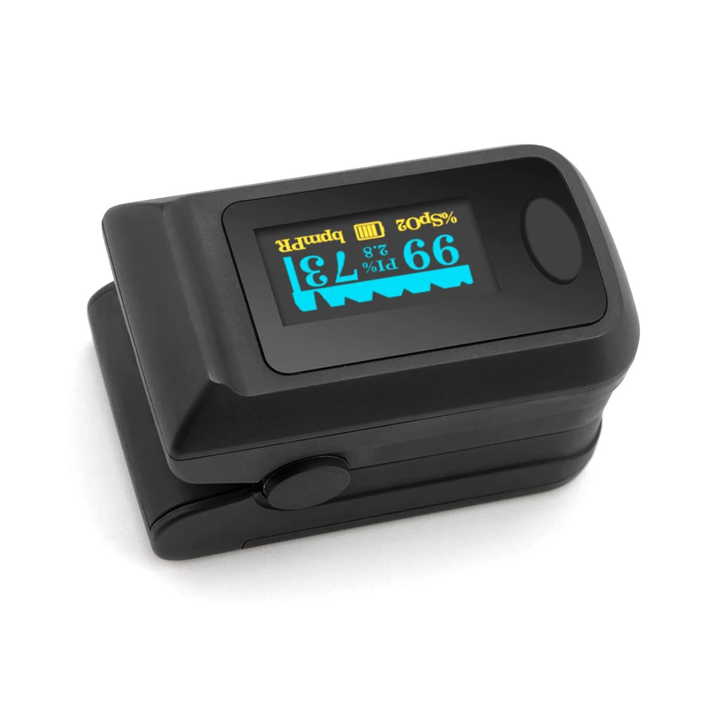 Ltsr05 CE Approved Color OLED Display Medical Fingertip Pulse Oximeter