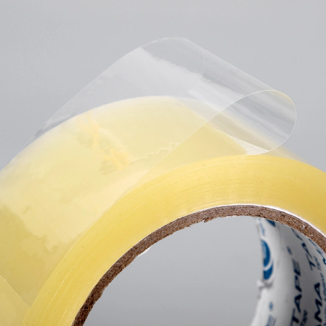 BOPP OPP Klebstoff transparent Gummi klar Cello cellotape Großhandel/Lieferantspreis Verpackung HS Code für gummiertes gelbes 48mm Packband