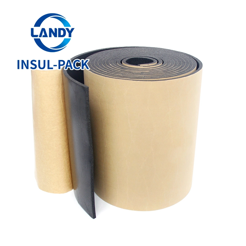 Self Adhesive Thermal Insulation XPE Foam Roll for Roofing Soundproof