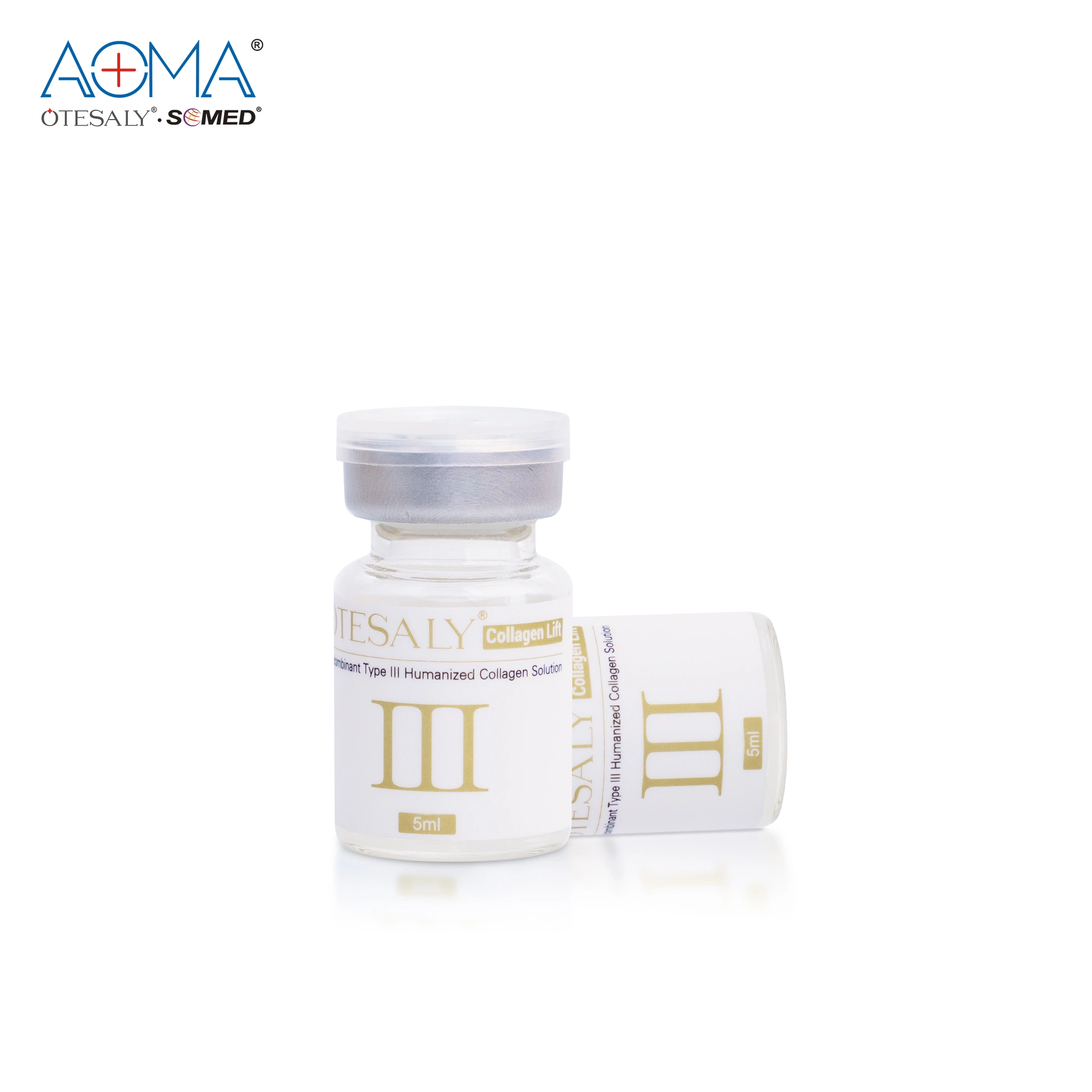 OEM ODM Recombinant Type III Humanized Collagen Solution Remove Acne Spots Loose Skin Hands Neck Face Treatment