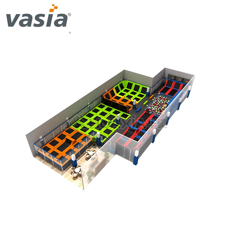 Vasia Amusement Park Equipment Factory Trampoline Park