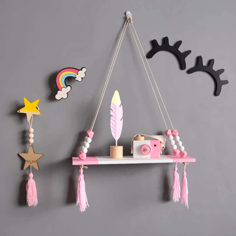 Original Design Exclusive Wooden Tassel Shelf