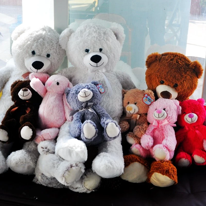 Os animais Eco Teddy Bear para Kid reciclados de veludo macio e brinquedo recheadas