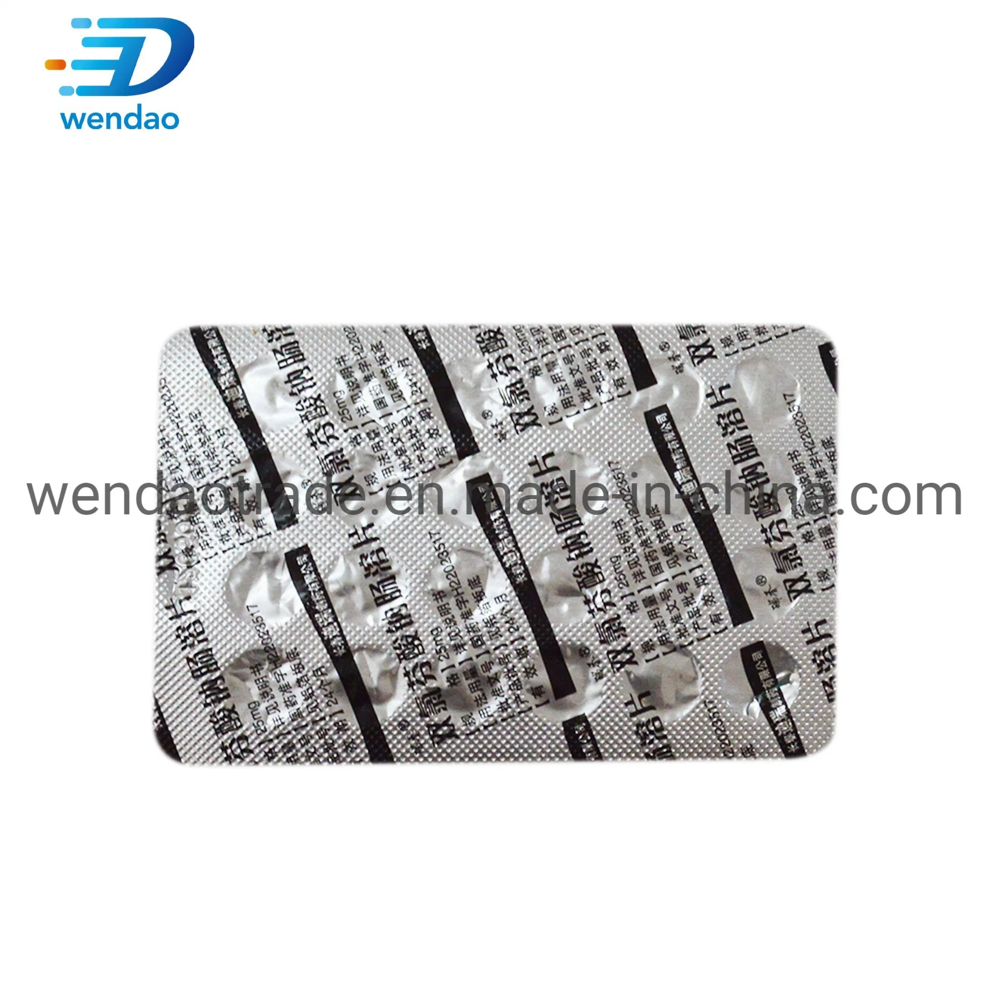 OEM Printed Pill Medical Packing Ptp Aluminum Blister Foil for Pack