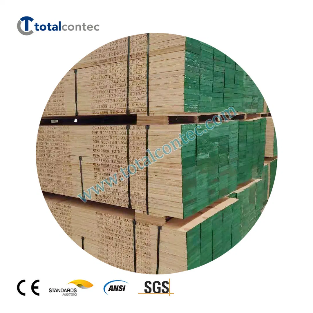 LVL Scaffold Plank Plywood for Formwork Construction