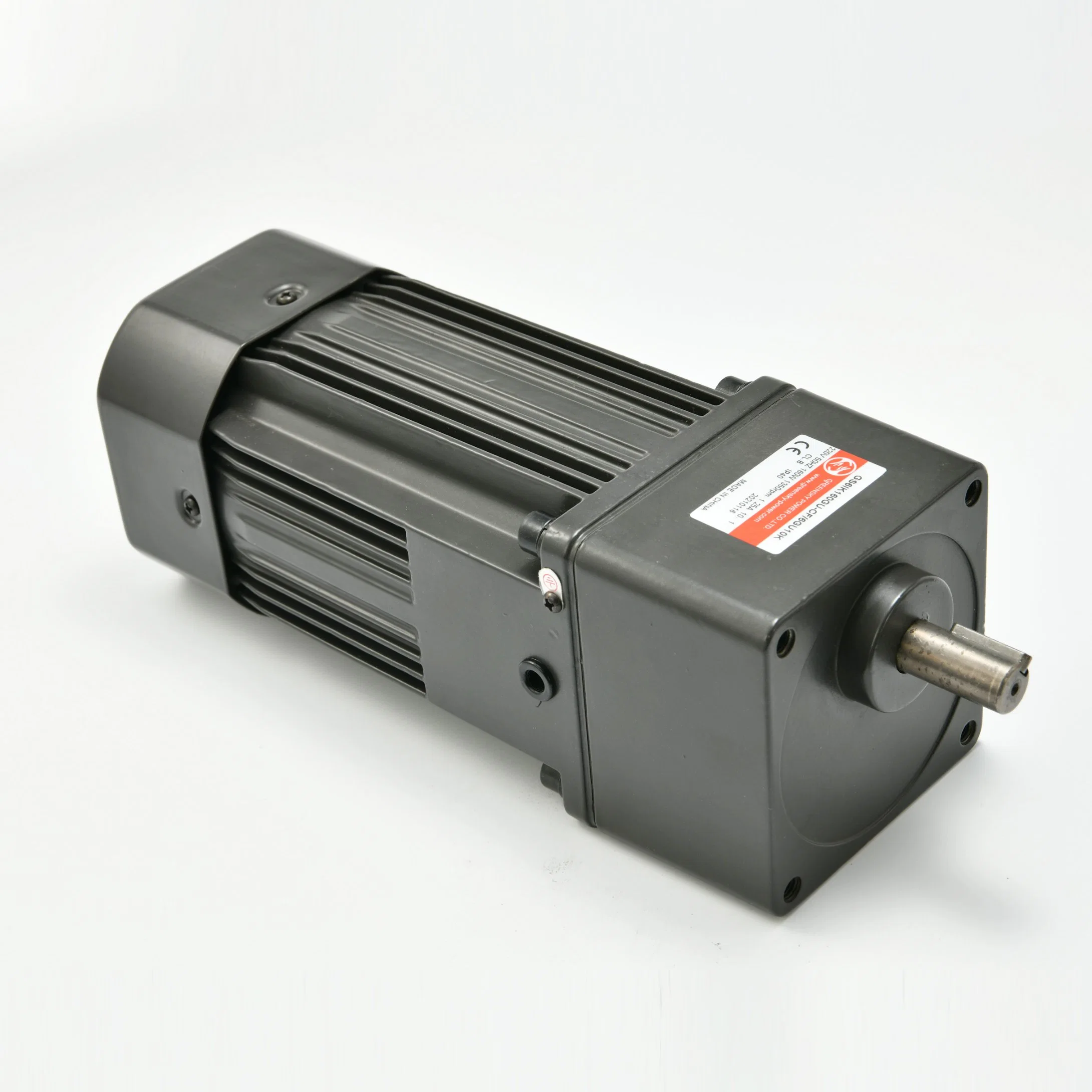 220V 230V 6ik160gu 160W High Torque AC Induction Reversible Gear Motor with Speed Controller Driver