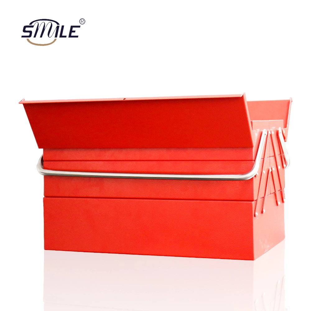 Smiletech Manufacturers Direct Three -Layer Two-Color Hand-Held Toolbox