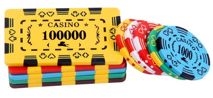 10g Crown Logo Custom Poker Ceramic Washable Chips for Sale