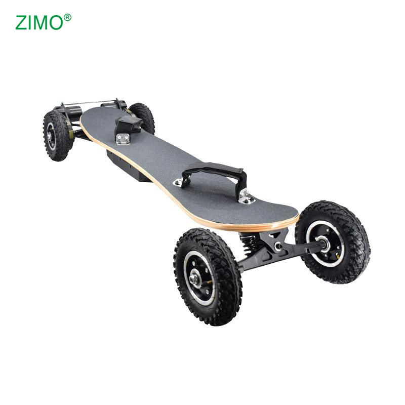 2023 las cuatro ruedas cuesta abajo negro Stand Up Electric skate board