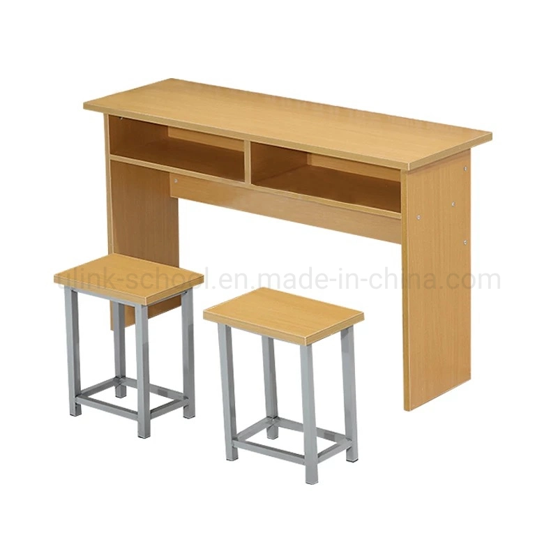 Chinese Metal Leg Wooden Classroom Children Baby Kids School Furniture