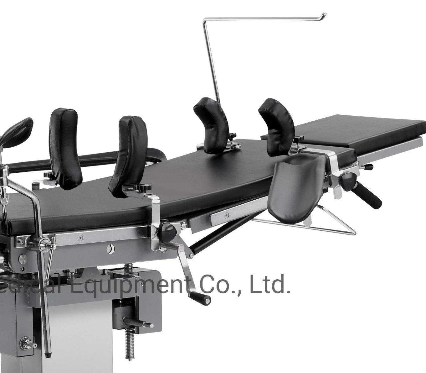 Medical Surgical Operation Bed Manual Side Control Type Hydraulic Operating Table