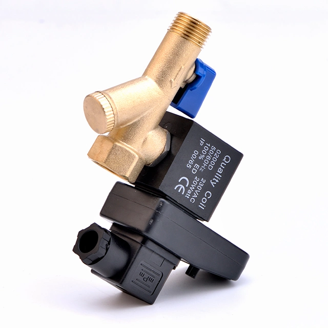 1/4'' 1/2'' Inch NPT Inlet 1/2'' Inch NPT Outlet AC220V AC110V Automatic Drain Valve for Air Compressor