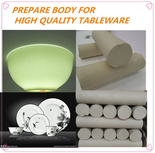Semi-Prepared Porcelain Clay Ceramic Body Ceramic Basic Material