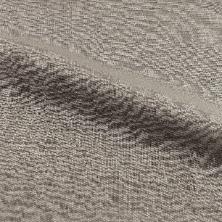 Wholesale/Supplier Plain Dyed Linen Cotton Spandex for Suit Lch-0088