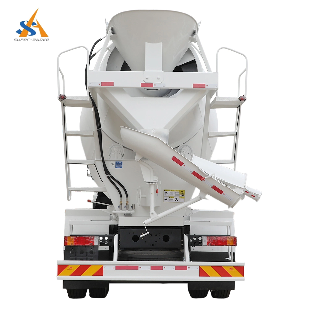 Super-Above Cement Truck Concrete Mixer Truck with Drum Ready for Sale, 8m3 12m3 20m3 Mobile Self Loading Concrete Cement Mixer Drum Truck
