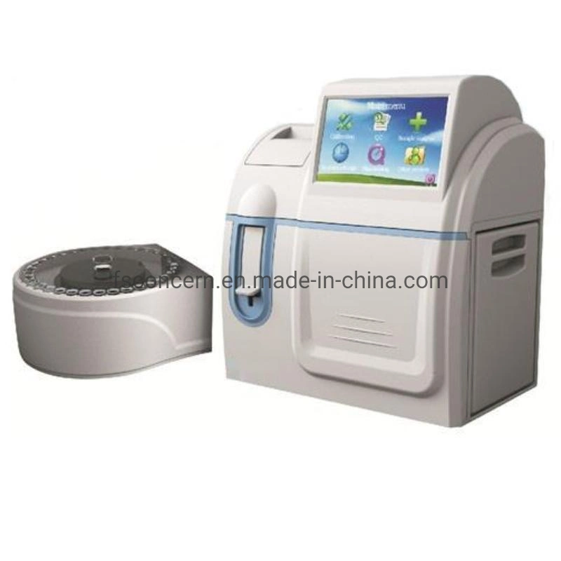 Hospital 7-Inch Color Touch Screen ISE Electrode Blood Electrolyte Analyzer Equipment