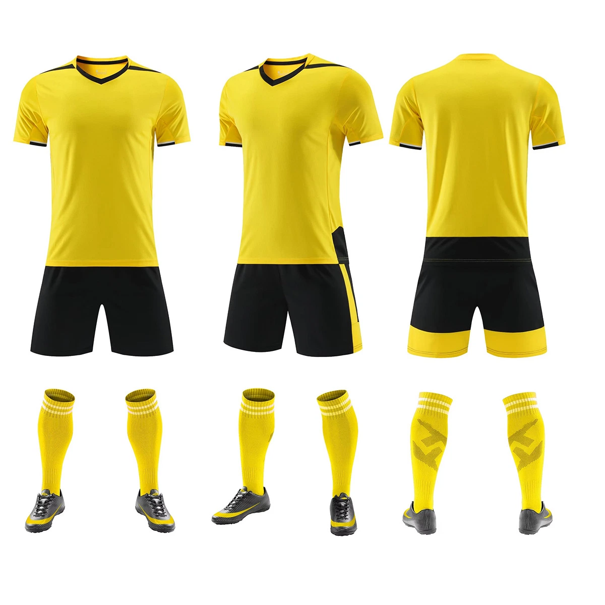 Nuevo conjunto uniforme de fútbol baratas de aduanas el equipo del Club de Fútbol Camiseta Camiseta de deporte