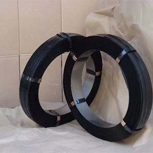 Q195 Q235 Q235B dB460 Black Painted High Tensile Steel Strapping