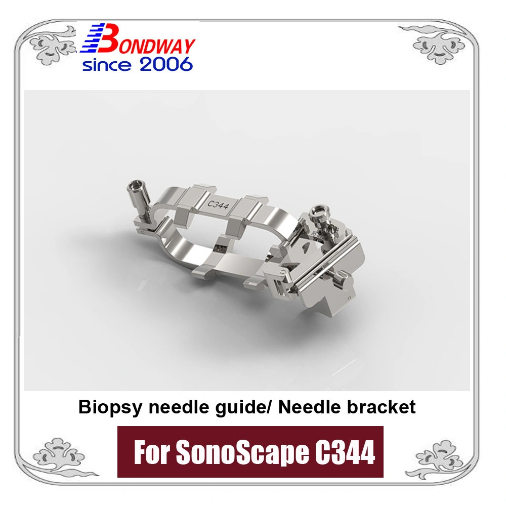 Catéter Placment, Aspiración del líquido, guía de la aguja de biopsia reutilizables Sonoscape transductor de ultrasonidos Curva C344