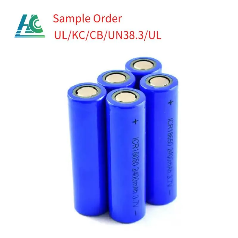 34189 32135 14500 18650 60280 LFP Lithium LiFePO4 Battery Cell with Long Cycle Life 3.7V 3400mAh 2400mAh 3500mAh Rechargeable Battery Cell for Bis Kc U. L