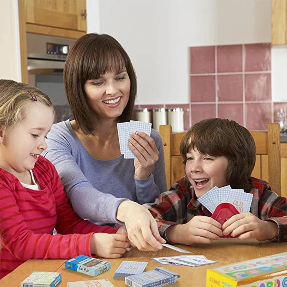 Colorful Kids Textured Flash Playing Cards