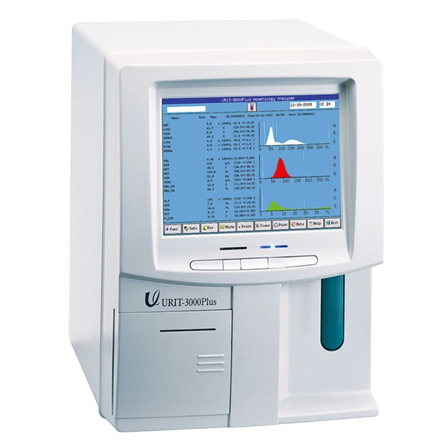 Urit-3000plus Laboratory Machine Fully Auto Hematology Blood Analysis System Analyzer