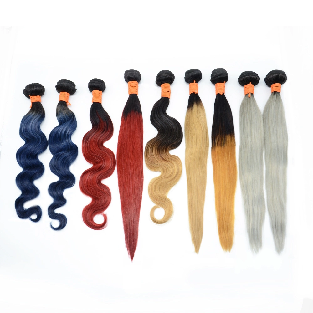 Angelbella Raw Indian Remy Hair Extension Wholesales Price Colorful Virgin Human Hair Weaving