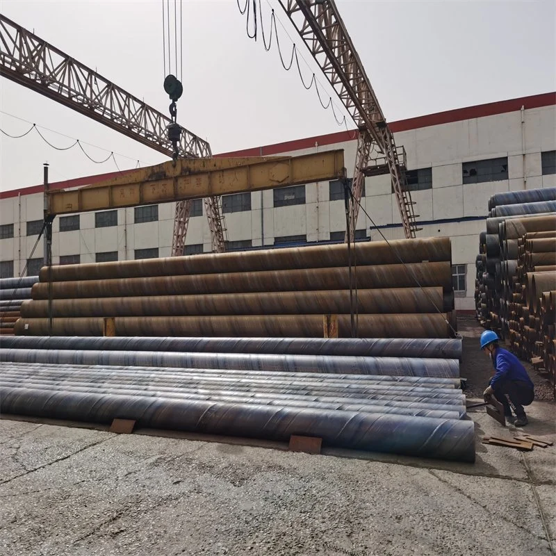 Equipment Machine Made Pipe SSAW Spirally Subermerged Arc Welding Pipe Spiral Welded Tube