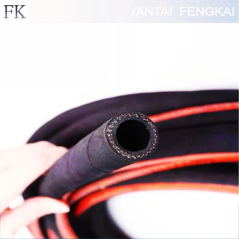 Super Long Service Life Industrial Hydraulic High Pressure Braided Air Oil Water PVC Garden Excavator Rubber Hose Pipe Assembly Flexible 4sh 4sp Hydraulic Hose