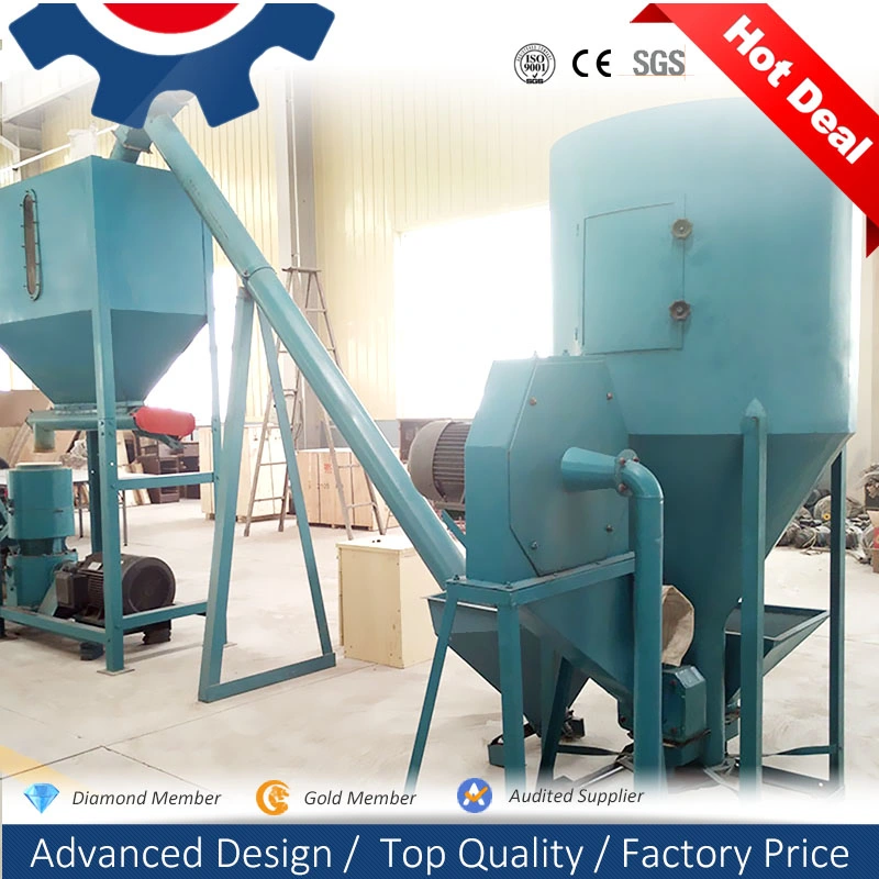 Easy Assembly Sugarcane Stock Feed Pellet Mill Line for Ukraine