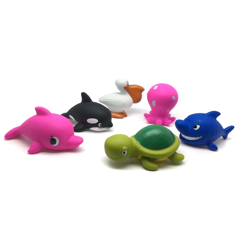 Plastic Bath Sea Animal Toy