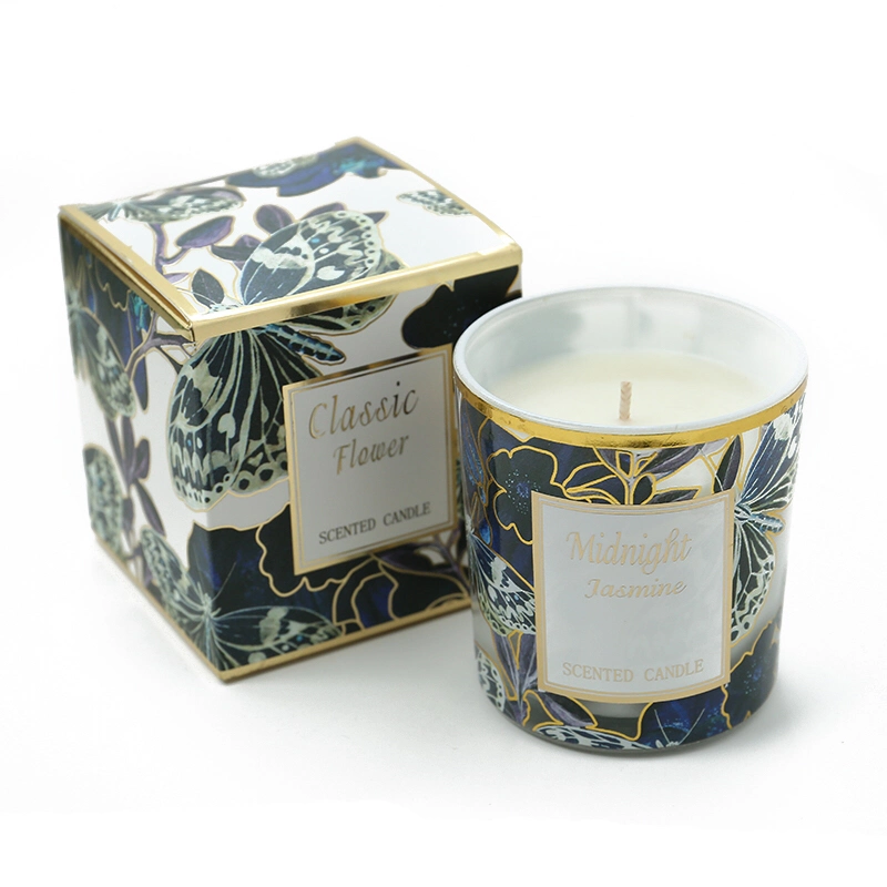 OEM Rh Vintage Style Unique Wholesale/Supplier Jar Luxury Box Smokeless Handmade Soy Wax Scent Candle Luxury Aromatherapy Candles