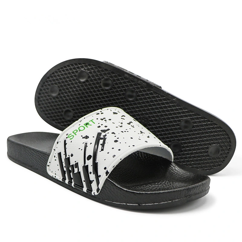 Men Open Toe Slippers Slip-on Beach Outdoor Slide Sandals