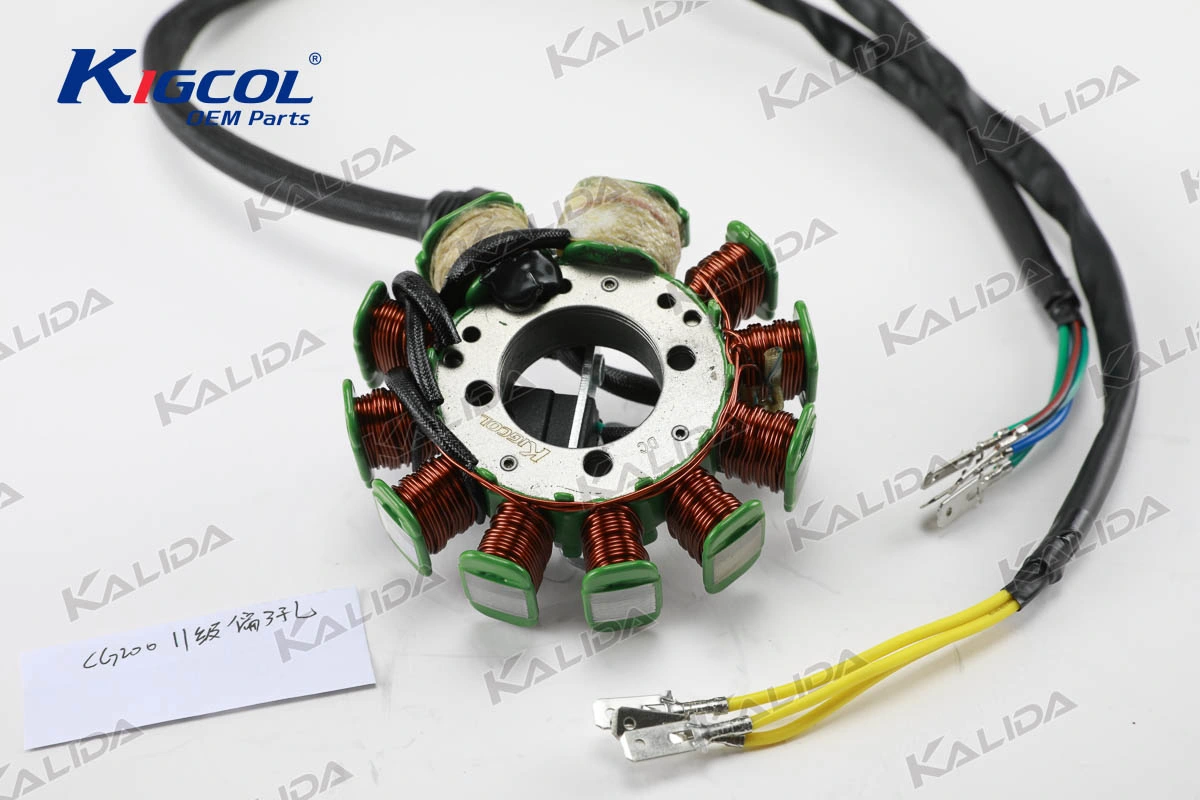 Kigcol Stator Cg200 11p 3h OEM High quality/High cost performance Original Motorcycle Engine Parts Spare Parts Accessories Fit for Honda/Akt/Italika/Zs